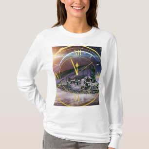Space train runs through the time T-Shirt
