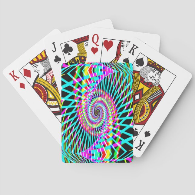 Space travel (add words) poker cards (Back)