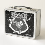 Space Travel Custom Metal Lunch Box