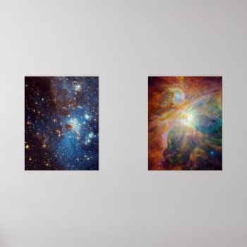 Space Travel Nebula Constellations And Galaxies Wall Art Sets by BluePlanet at Zazzle