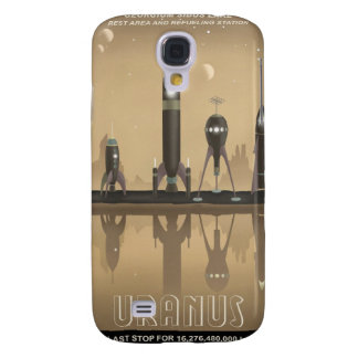 Space travel poster to uranus galaxy s4 case
