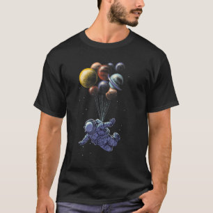 Space. Travel Realistic. Space. Planets T-Shirt