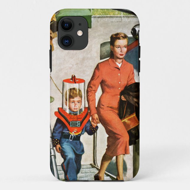 Space Traveller Case-Mate iPhone Case (Back)