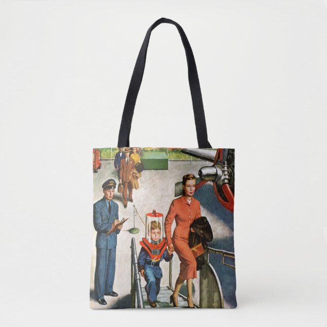 Space Traveller Tote Bag (Front)