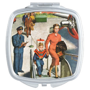 Space Traveller Vanity Mirror