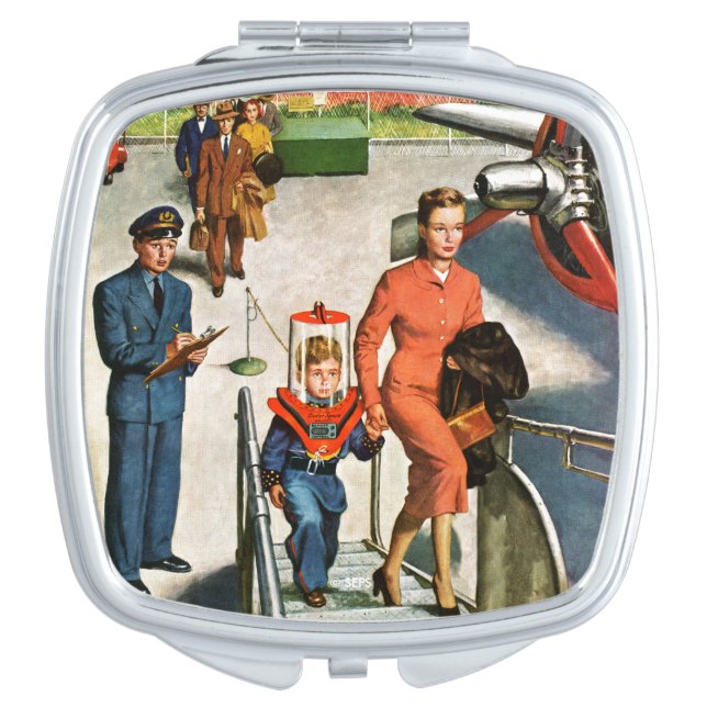 Space Traveller Vanity Mirror (Front)