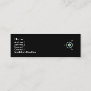 Space Triangle Profile Card