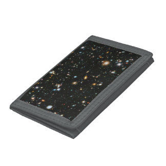 Space TriFold Nylon Wallet The classic tri-fold