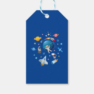 Space Trip Gift Tags