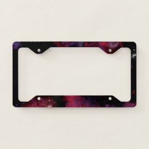 Space Trip License Plate Frame
