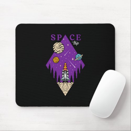 Space Trip Mouse Pad