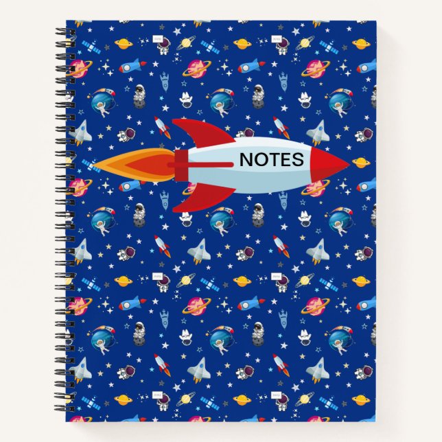 Space Trip Notebook (Front)