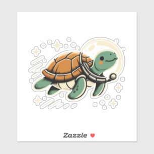 Space Turtle Sticker
