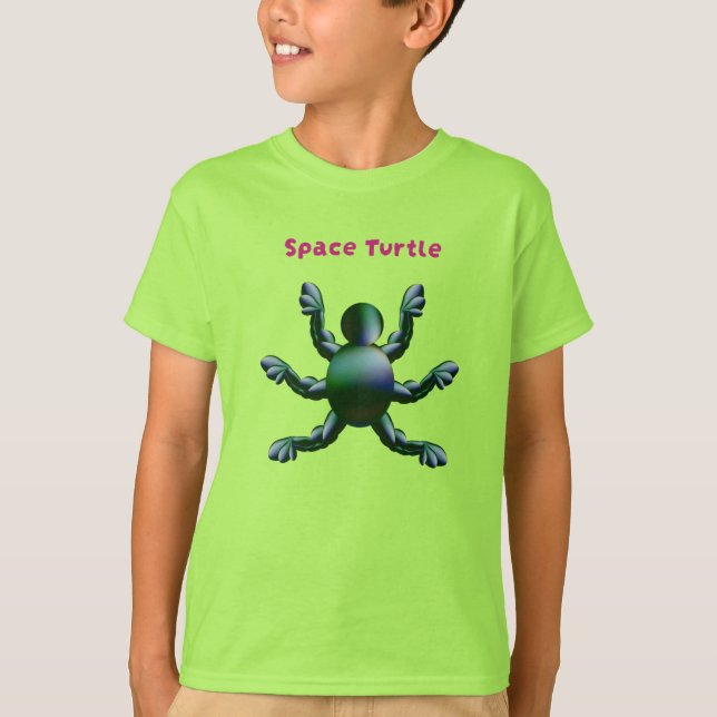Space Turtle T-Shirt (Front)
