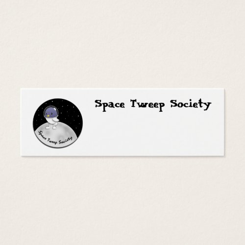 Space Tweep Logo Customizable Business Card Template