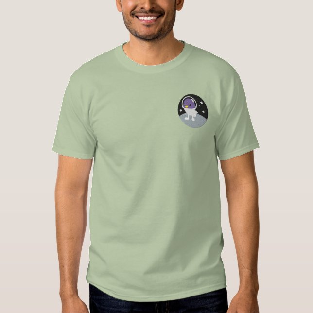 Space Tweep Society Logo Only Embroidered T-Shirt (Front)