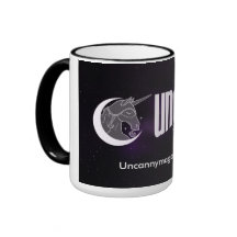 Space Unicorn 15 oz ringer mug
