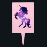 Space unicorn cake topper<br><div class="desc">Beautiful unicorn mixed with a nebula space.</div>