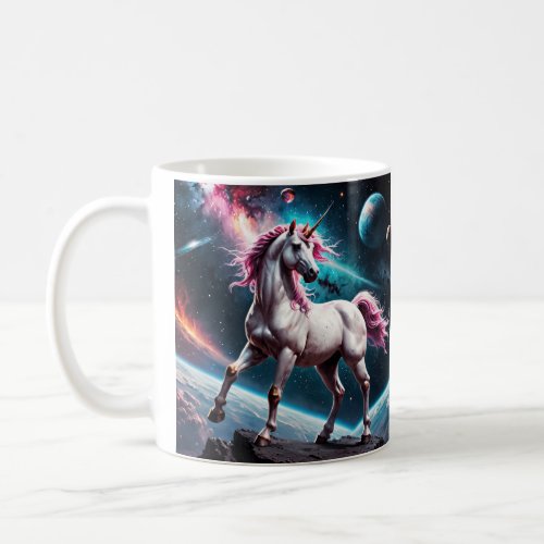 Space Unicorn Coffee Mug