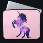 Space unicorn laptop sleeve<br><div class="desc">Beautiful unicorn mixed with a nebula space.</div>