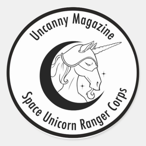 Space Unicorn Ranger Corps sticker