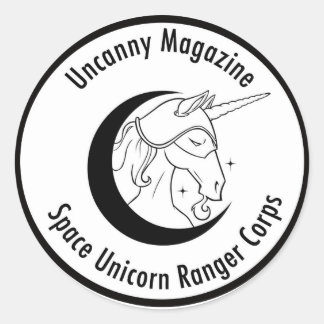 Space Unicorn Ranger Corps sticker