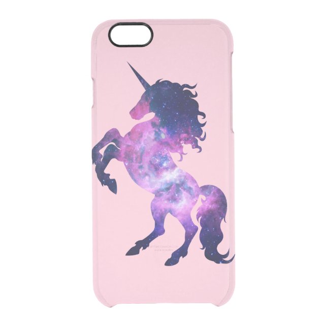 Space unicorn uncommon iPhone case (Back)