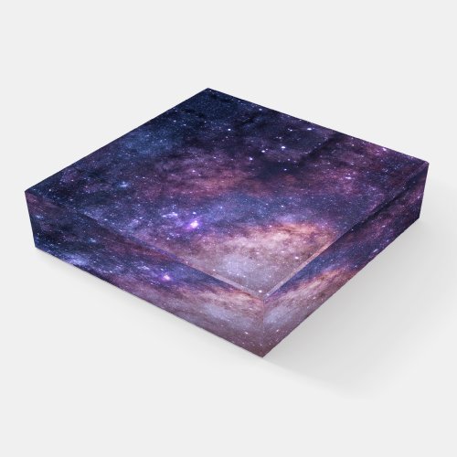 Space Universe Galaxy Bright Nebula Cosmos  Paperw Paperweight