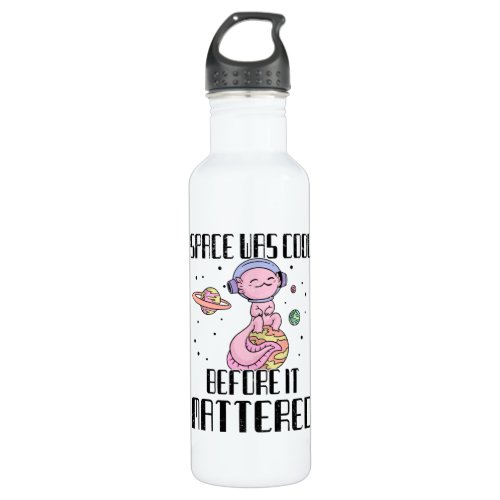 Space Universe Universe Axolotl Stainless Steel Water Bottle