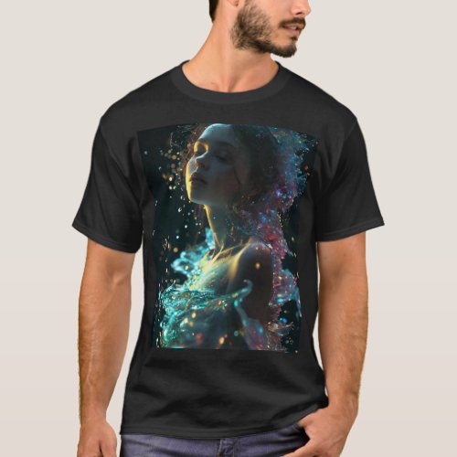 Space Vortex Gravity Inspired T_Shirt Design