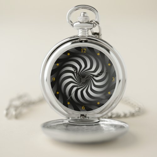 Space WarpWormholeWe Are All Time Travelers Pocket Watch