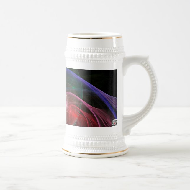Space Wave Beer Stein (Right)