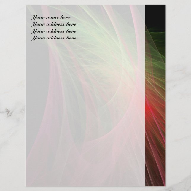 Space Wave Letterhead (Front)
