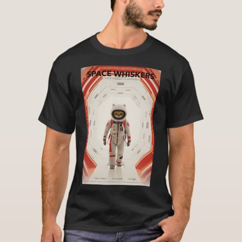 Space Whiskers Movie Parody T_Shirt