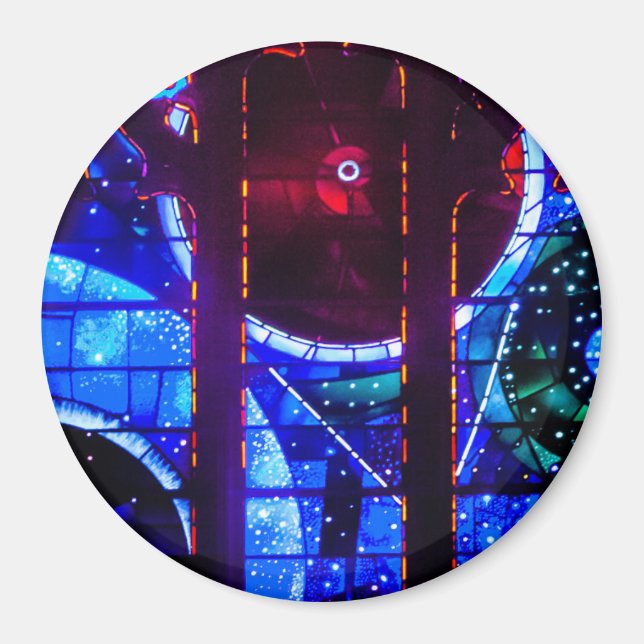 Space Window at Washington National Cathedral Magnet (Front)