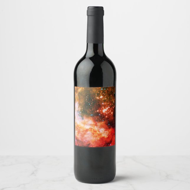 Space  wine label (Front)
