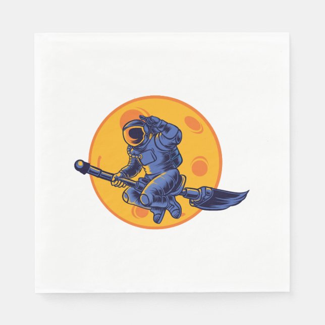 Space Witch Napkins (Front)
