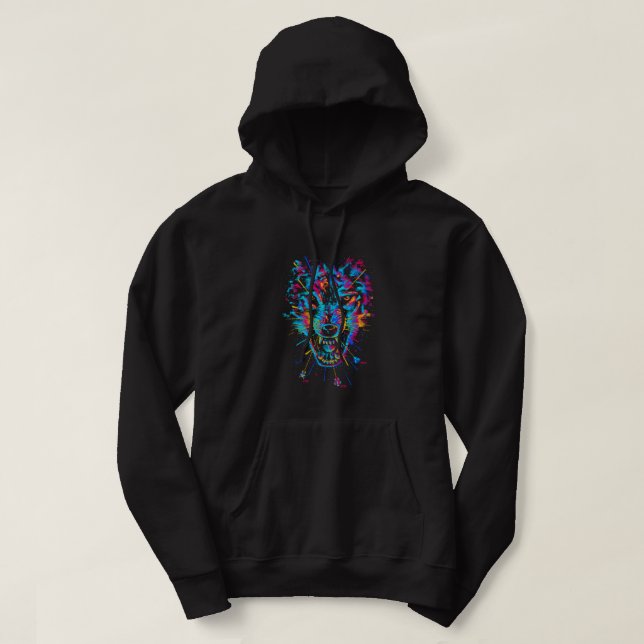 Space Wolf Hoodie (Design Front)