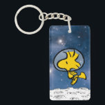 SPACE | Woodstock Astronaut Keychain<br><div class="desc">This Peanuts artwork celebrates the 50th Anniversary of the 1969 Apollo 10 orbit of the moon and the Apollo 11 moon landing. This design features Woodstock wearing his space suit.</div>