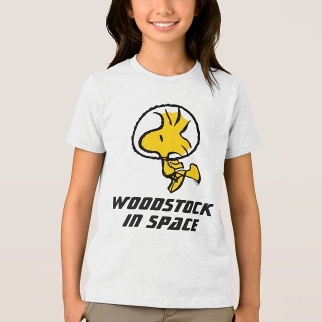 SPACE | Woodstock Astronaut Tri-Blend Shirt (Front)