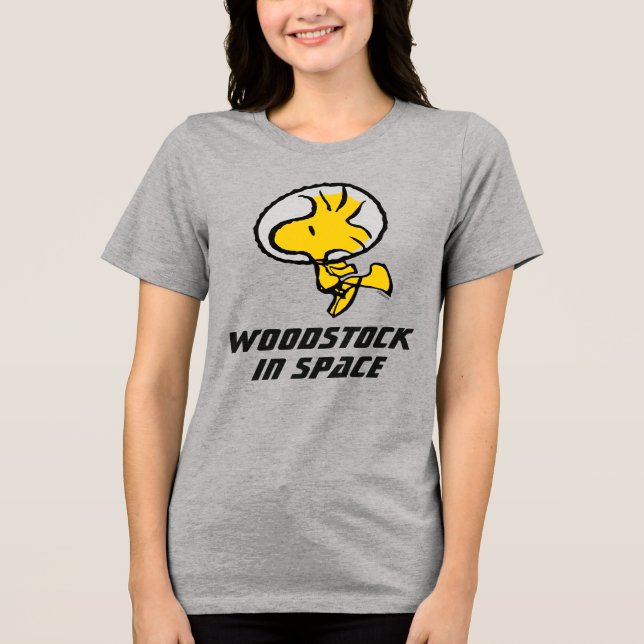 SPACE | Woodstock Astronaut Tri-Blend Shirt (Front)