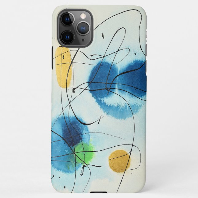 Space x Abstract Art iPhone Case (Back)