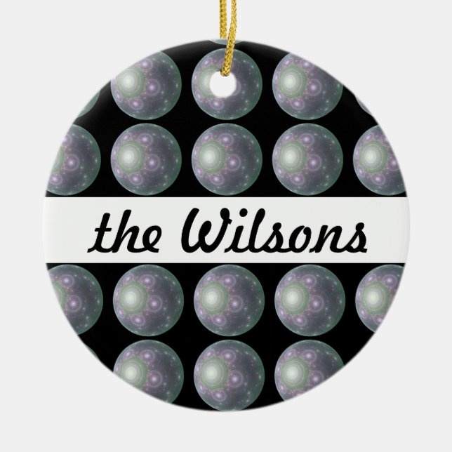 SpaceBalls Ceramic Ornament (Front)