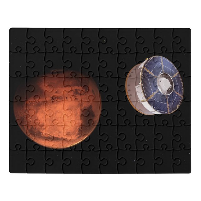 Spacecraft Carrying The Perseverance Rover Jigsaw Puzzle (Puzzle Horizontal)