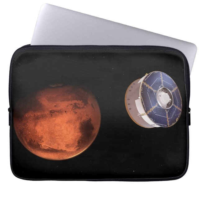 Spacecraft Carrying The Perseverance Rover Laptop Sleeve (Front)