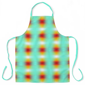 Spacecraft Reentry Plasma Field Colors Abstract  Apron