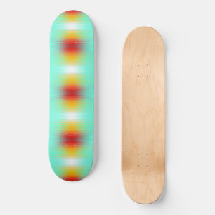 Spacecraft Reentry Plasma Field Colors Abstract  Skateboard