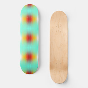 Spacecraft Reentry Plasma Field Colors Abstract  Skateboard