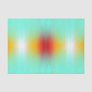 Spacecraft Reentry Plasma Field Colors Abstract  Tissue Paper