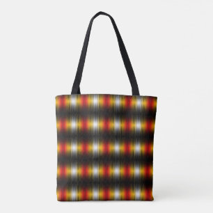 Spacecraft Reentry Plasma Field Colors Pattern Art Tote Bag